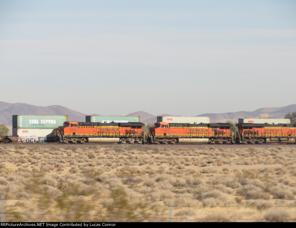 BNSF 6834